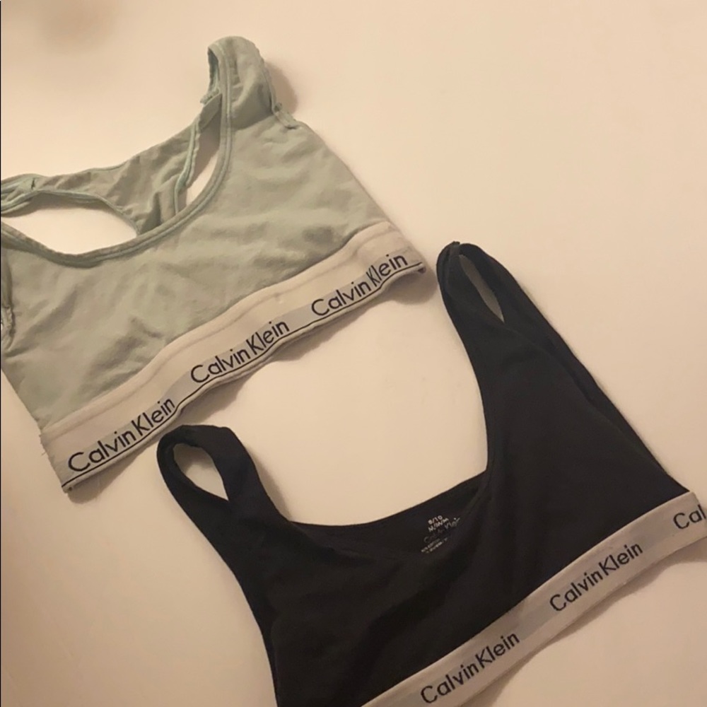 calvin klein sports bra